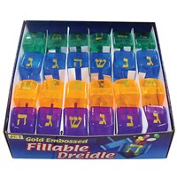 Refillable Plastic Dreidels