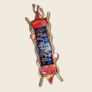 Small Classic Wedding Mezuzah