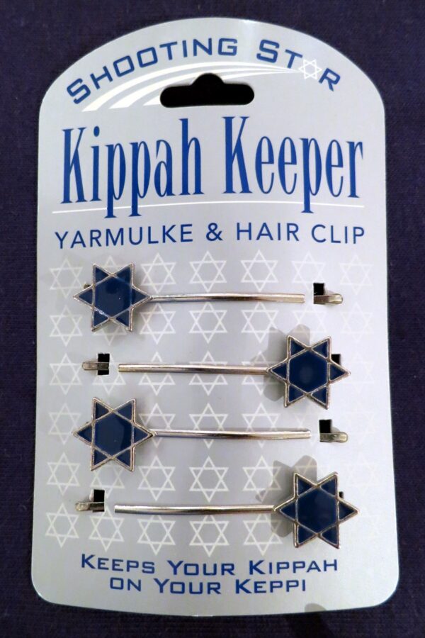 Star of David Kippah Clips