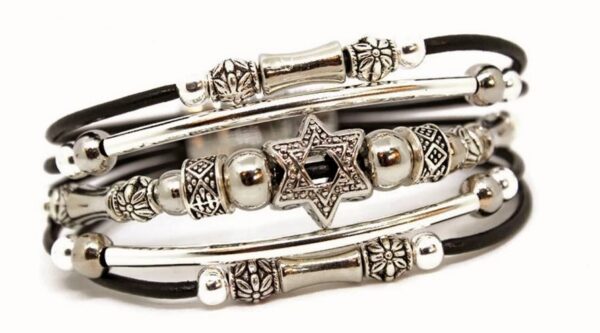 Bead Me Up Bracelet with Star of David Bead