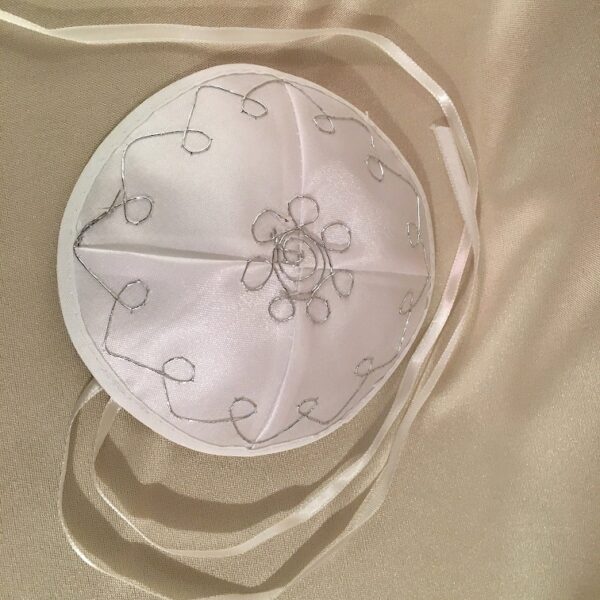 White Baby Kippah