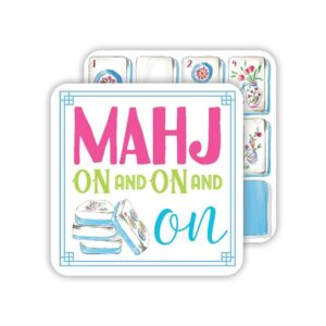 Mahjong Paper Coasters